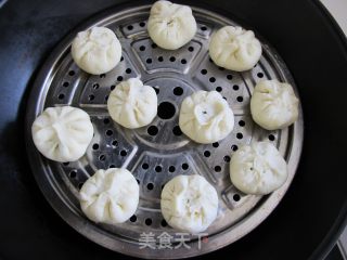 【四川】腊肉芽菜包子的做法步骤：13