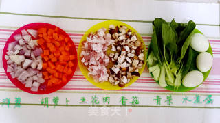 卤肉饭的做法步骤：1