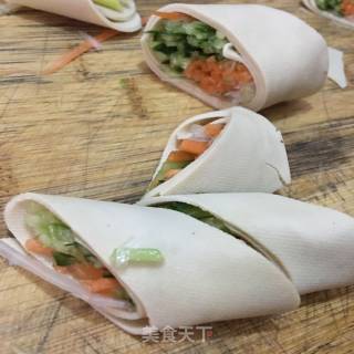 凉菜酱肉丝的做法步骤：6