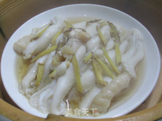 【宁波】清蒸鱿鱼蛋的做法步骤：7