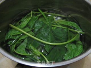 【四川】菠菜发糕的做法步骤：1