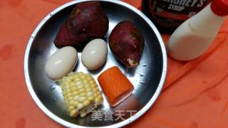 【广东】双酱红薯蛋糕杯的做法步骤：1