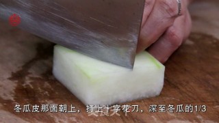 【红烧冬瓜方】素菜宴客也有面子的做法步骤：1