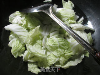 【宁波】莴笋炒白菜的做法步骤：3