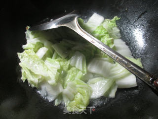 【宁波】莴笋炒白菜的做法步骤：5