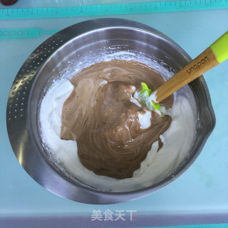【广东】可可戚风蛋糕的做法步骤：5