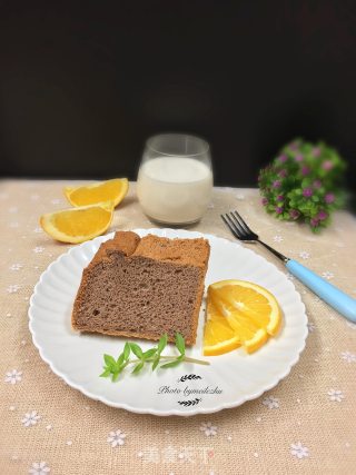 【广东】可可戚风蛋糕的做法步骤：10