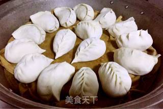 【大连】萝卜丝粉条海蛎子蒸包的做法步骤：12