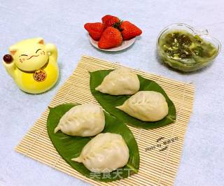 【大连】萝卜丝粉条海蛎子蒸包的做法步骤：17
