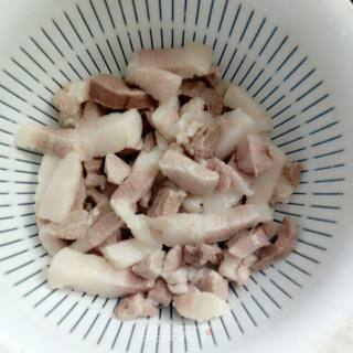 【坝上】铁锅焖面(红烧肉版)的做法步骤：3
