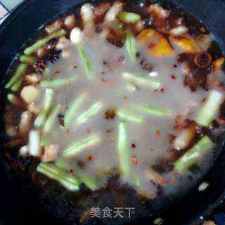 【坝上】铁锅焖面(红烧肉版)的做法步骤：10