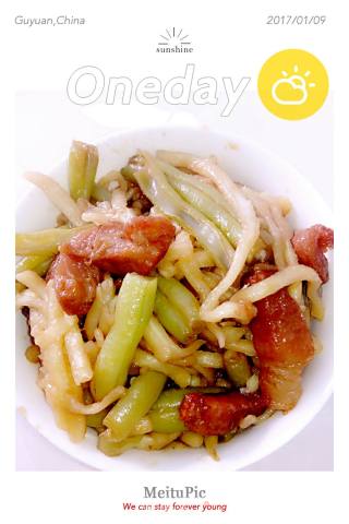 【坝上】铁锅焖面(红烧肉版)的做法步骤：16