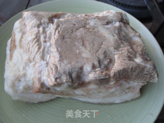 【河南】笋丝干豆角扣肉的做法步骤：3