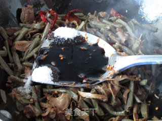 【河南】笋丝干豆角扣肉的做法步骤：17
