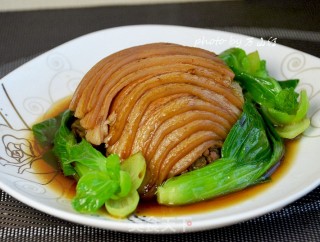 【河南】笋丝干豆角扣肉的做法步骤：20