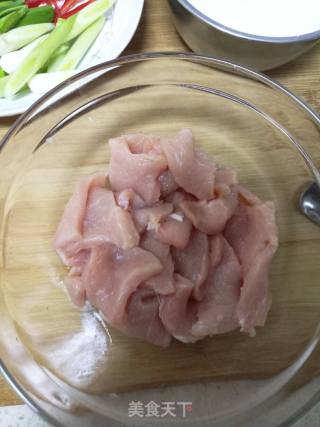 锅包肉的做法步骤：4