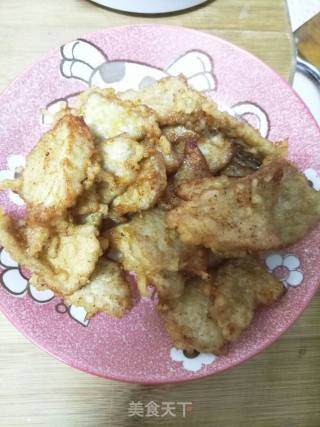 锅包肉的做法步骤：7