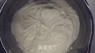 豹纹也能小清新——水浴法戚风小蛋糕的做法步骤：7