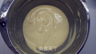 豹纹也能小清新——水浴法戚风小蛋糕的做法步骤：9