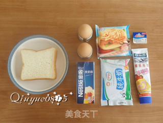 【香港】西多士小食的做法步骤：1