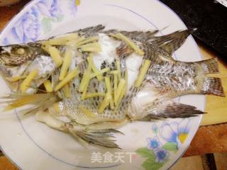 清蒸罗非鱼的做法步骤：7