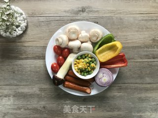 松软蘑菇披萨（二发版）的做法步骤：2