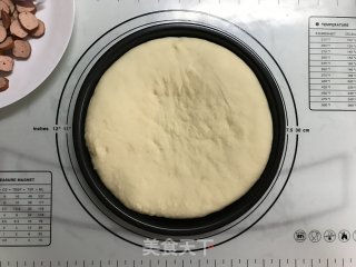 松软蘑菇披萨（二发版）的做法步骤：9