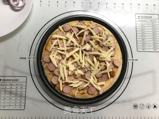 松软蘑菇披萨（二发版）的做法步骤：11