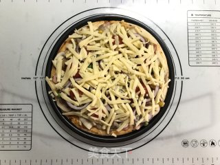 松软蘑菇披萨（二发版）的做法步骤：14