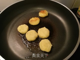 【山西】奶香红薯饼（给年夜饭家宴加一道甜点）的做法步骤：12