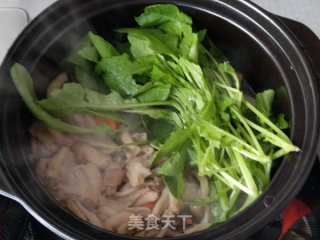 【河南】上汤炖菌蔬的做法步骤：7