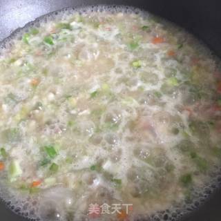 【延边】翡翠清甜疙瘩汤的做法步骤：6