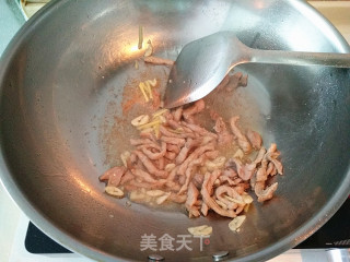 【东北】四季豆炒肉的做法步骤：4