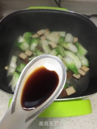【温州】鸡蛋干儿菜小炒的做法步骤：7