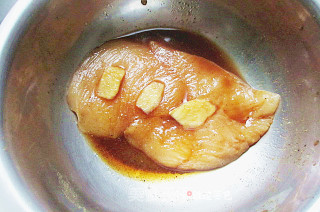 低脂无油鸡排的做法步骤：1
