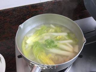 干贝竹笙煮娃娃菜的做法步骤：7