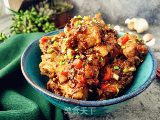 【东北】豆豉蒸排骨的做法步骤：5