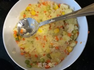 【山西】田园土豆饼的做法步骤：7