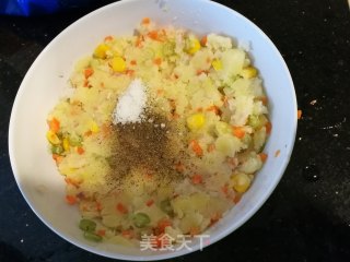 【山西】田园土豆饼的做法步骤：8