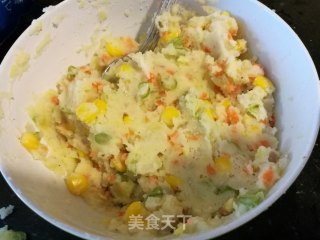 【山西】田园土豆饼的做法步骤：11