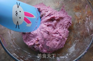 【天津】紫薯发糕的做法步骤：7