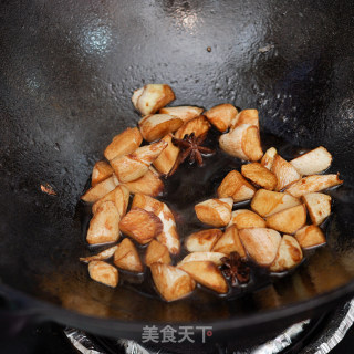 油焖茭白的做法步骤：3