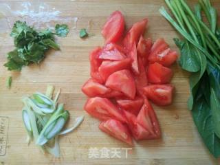 【天津】西红柿鸡蛋面汤的做法步骤：4