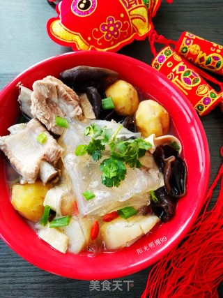 【河南】排骨炖菜的做法步骤：11