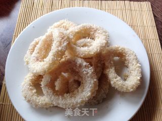 【河北】酥炸鱿鱼圈的做法步骤：8