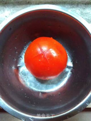 【海口】茄汁黑豆腐的做法步骤：2