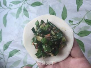 韭菜猪肉饺(两种大馅儿包法)的做法步骤：3