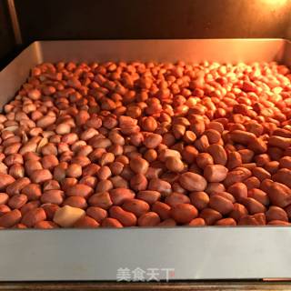 【上海】花生牛轧糖（棉花糖版）的做法步骤：1