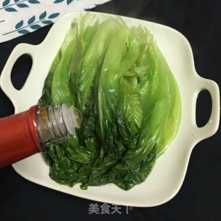 【广东】油淋生菜的做法步骤：4