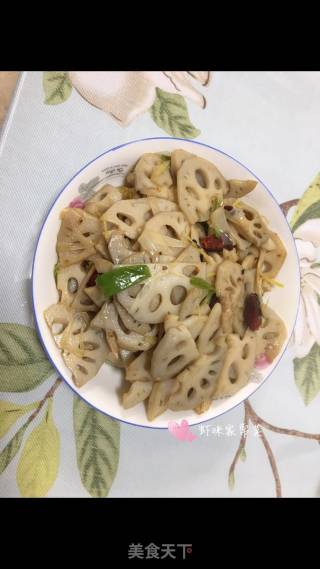 酸辣藕片的做法步骤：7